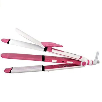 Kemei 3 in 1 Hair Straightener
