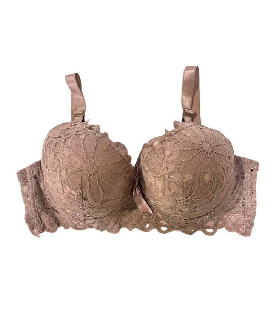 Paded-mash bra for girls